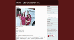 Desktop Screenshot of dddrycleaners.com